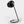 Vornado black pedestal air circulator fan with a circular head and thin stand
