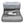 Aheata grey electric foot warmer with white sherpa lining and power controller