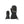 Pair of black Lenz heated mittens with adjustable wrist straps and battery compartments