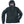 Volt Heat black hooded jacket with front zipper and thumbhole cuffs