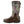 Korkers brown camo waterproof hunting boot with black sole and orange accents